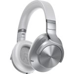 Technics EAH-A800 bezdrátová sluchátka s potlačením hluku (Bluetooth, výdrž baterie 50h, 8 mikrofonů MEMS, pohodlné nošení), stříbrná