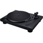 Technics SL-40CBT gramofon s přímým pohonem (Bluetooth, bezjádrový motor, kompaktní konstrukce, raménko ve tvaru S), černý