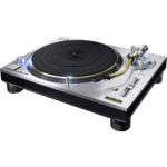 Technics SL-1200GME gramofon s přímým pohonem (antivibrační konstrukce, vysoká citlivost počátečního pohybu, stabilní otáčky), stříbrný