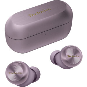 Panasonic EAH-AZ100 TWS sluchátka do uší s ANC, Magnetic Fluid Driver, bezdrátové nabíjení, Voice Focus AI, Multipoint 3, fialová